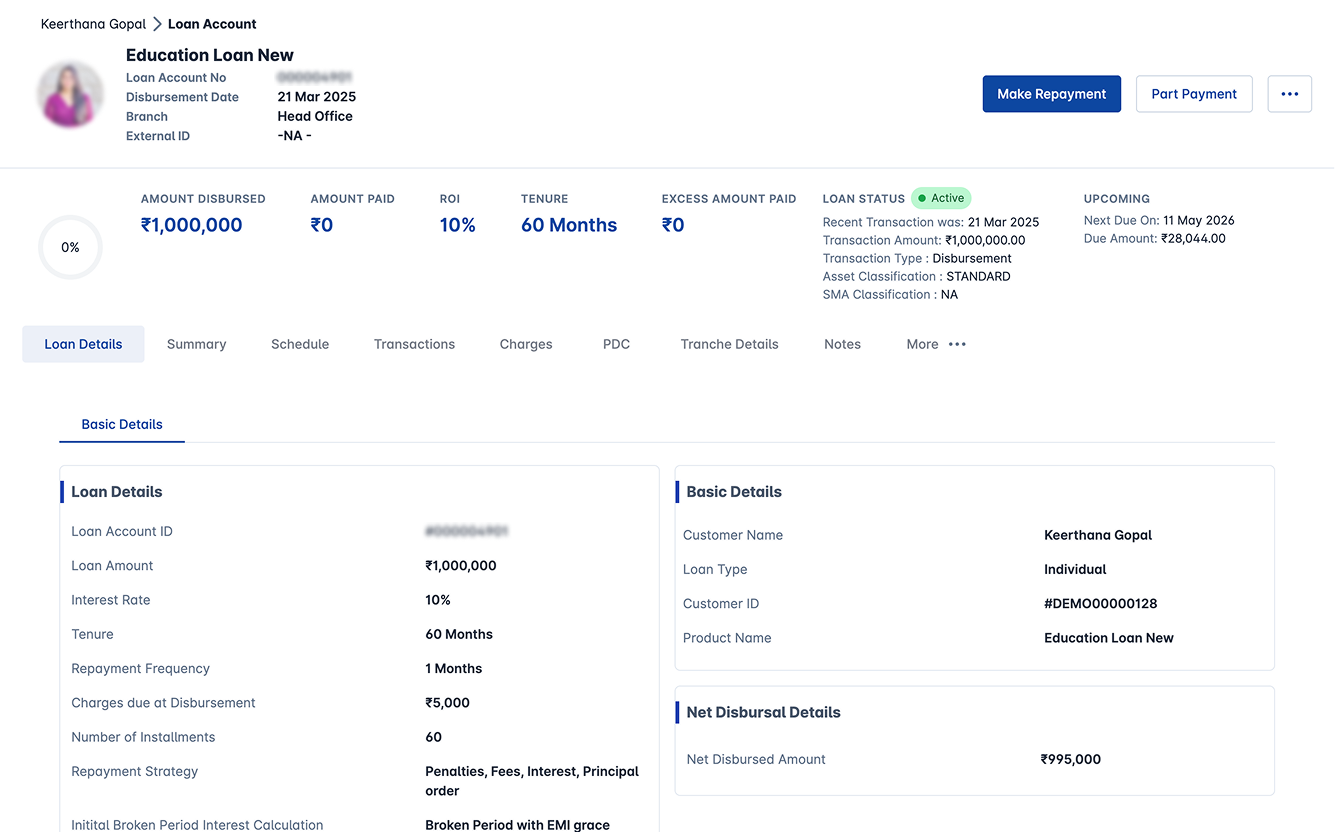 Education Loan Management System, Loan Servicing Software, Loan Management Software